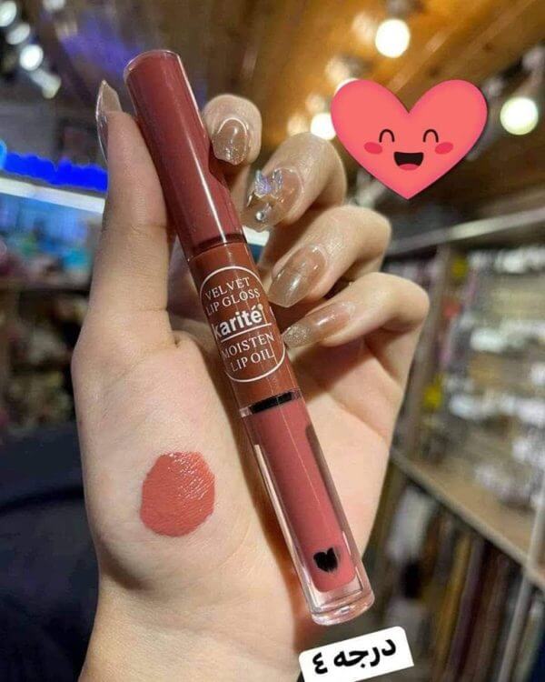 ملمع ومرطب شفا lip gloss &lip oil من كاريت