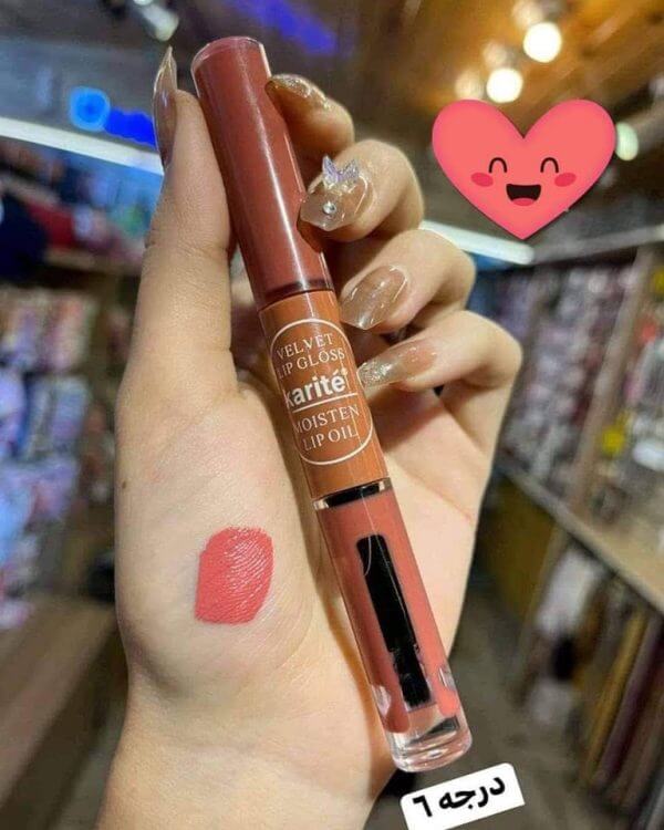 ملمع ومرطب شفا lip gloss &lip oil من كاريت