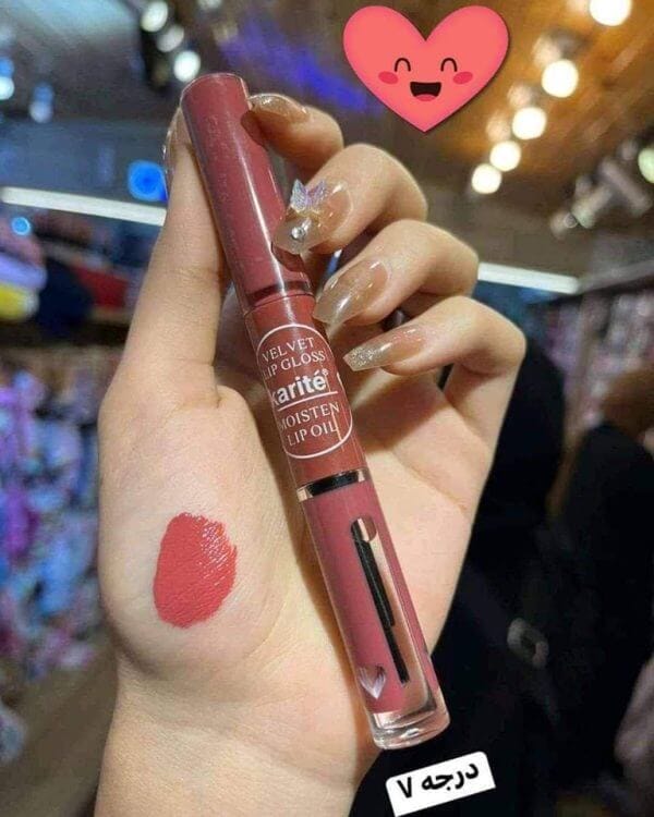 ملمع ومرطب شفا lip gloss &lip oil من كاريت