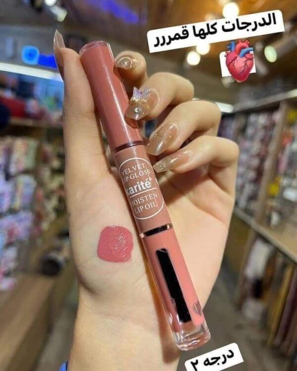 ملمع ومرطب شفا lip gloss &lip oil من كاريت